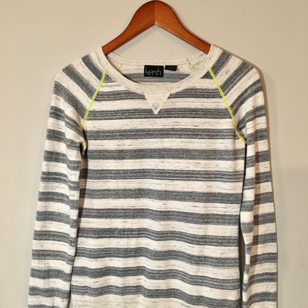 Like New! Kersh Lightweight striped sweater
